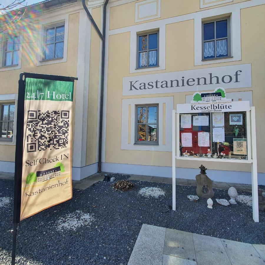 Hotel - Restaurant Kastanienhof Lauingen Exteriér fotografie