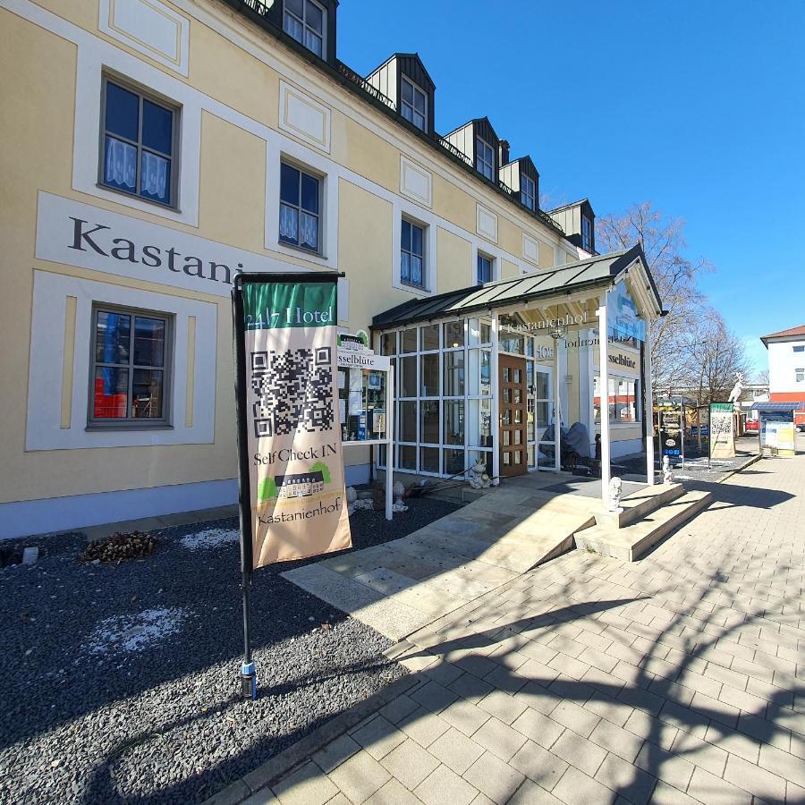 Hotel - Restaurant Kastanienhof Lauingen Exteriér fotografie