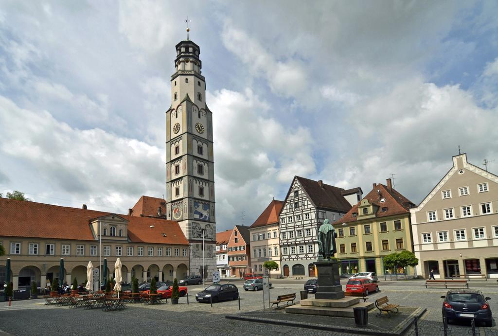 Hotel - Restaurant Kastanienhof Lauingen Exteriér fotografie