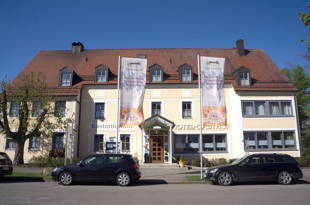 Hotel - Restaurant Kastanienhof Lauingen Exteriér fotografie